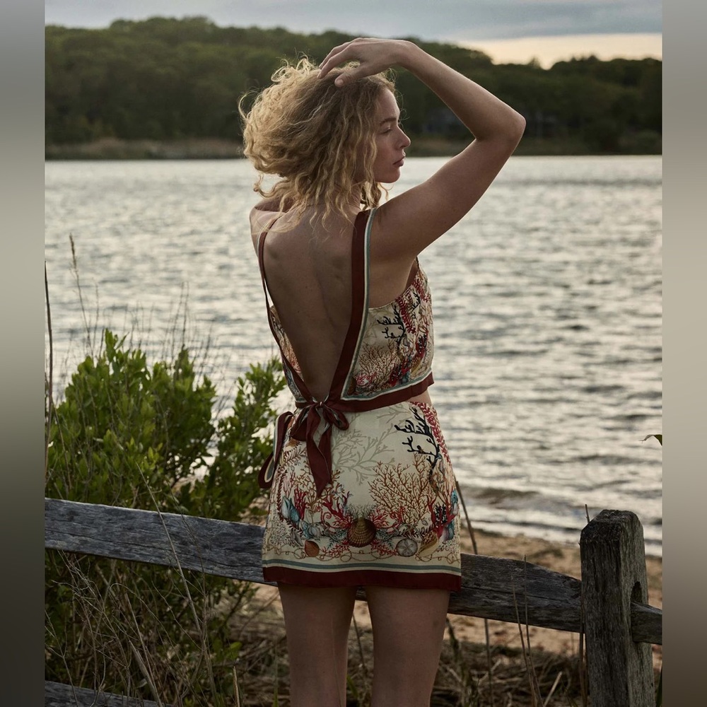 DOEN LINA SKIRT IN COQUILLAGES DES BIARRITZ, new without tags, no flaws. - Picture 4 of 16